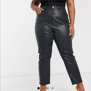New with tags Asos Coated Jeans